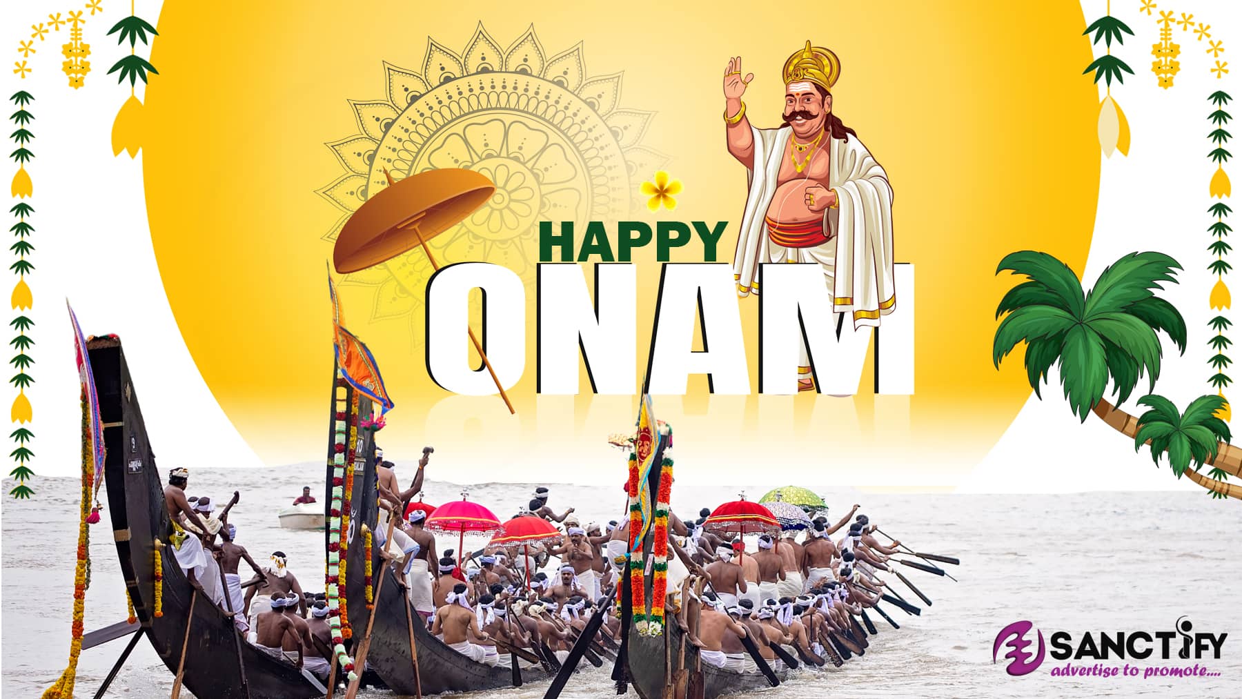 Celebrating Onam at Sanctify Digital Marketing Agency Goa – trusted marketing specialists in Goa