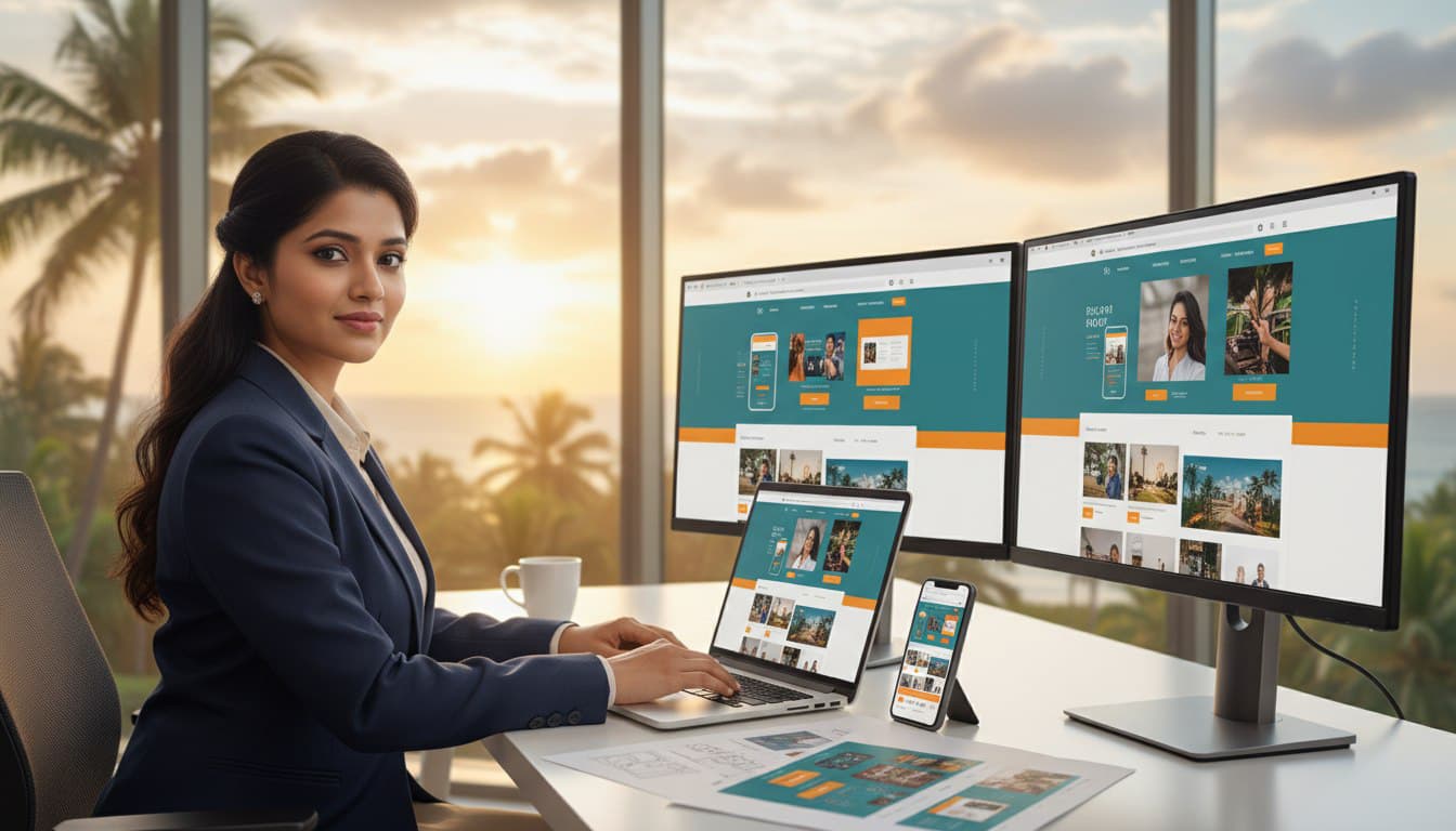 Professional web design and development services Goa – Sanctify Digital Marketing Agency